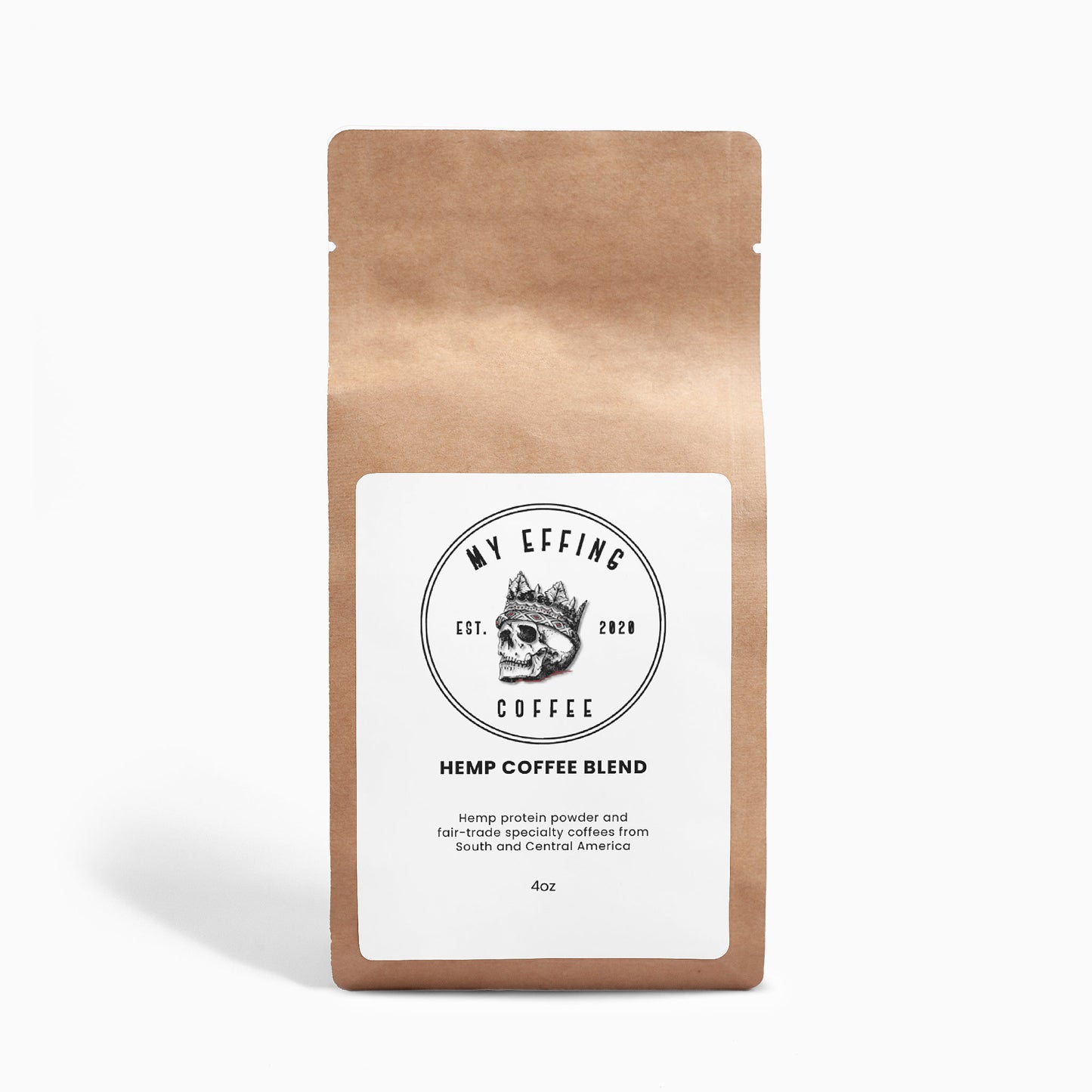 Hemp Coffee Blend - Medium Roast 4oz